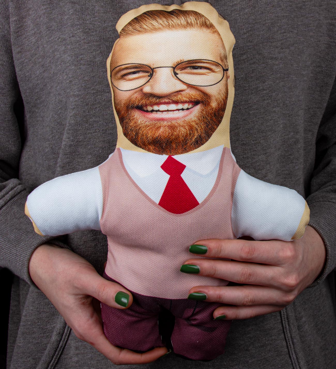 Kişiye Özel Erkek Öğretmen Peluş Bebek