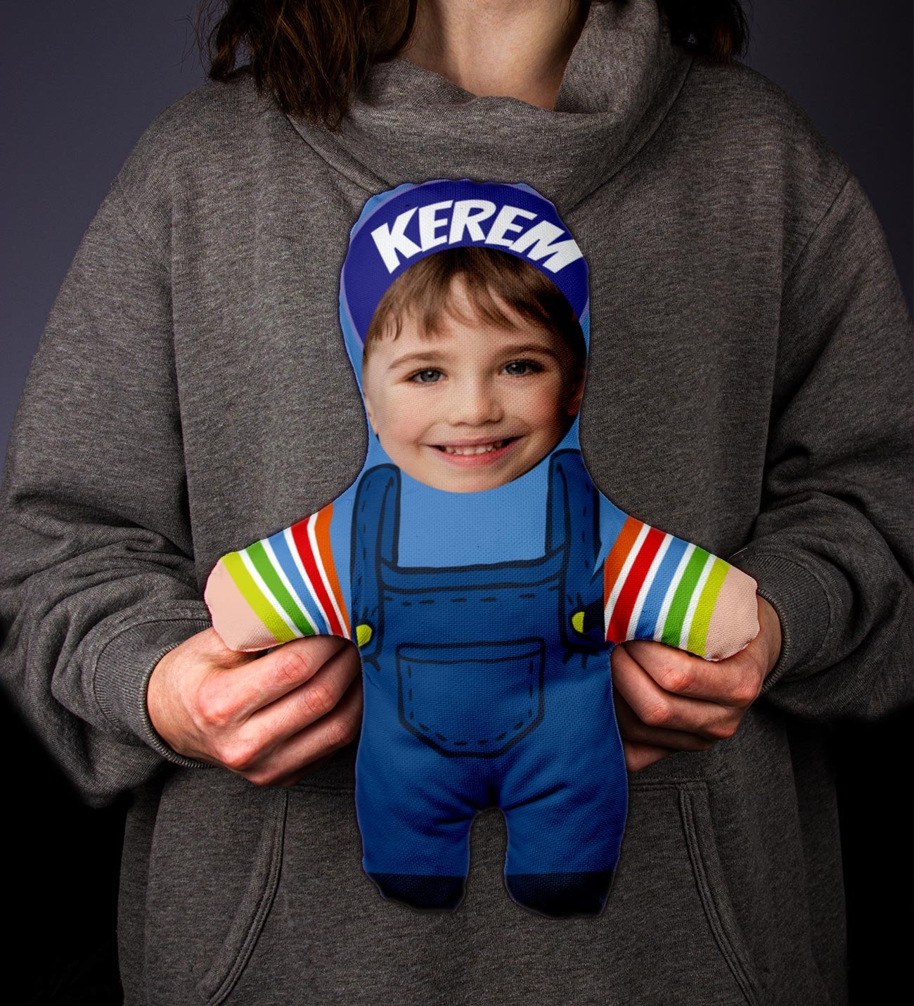 Kişiye Özel Erkek Çocuk Peluş Bebek