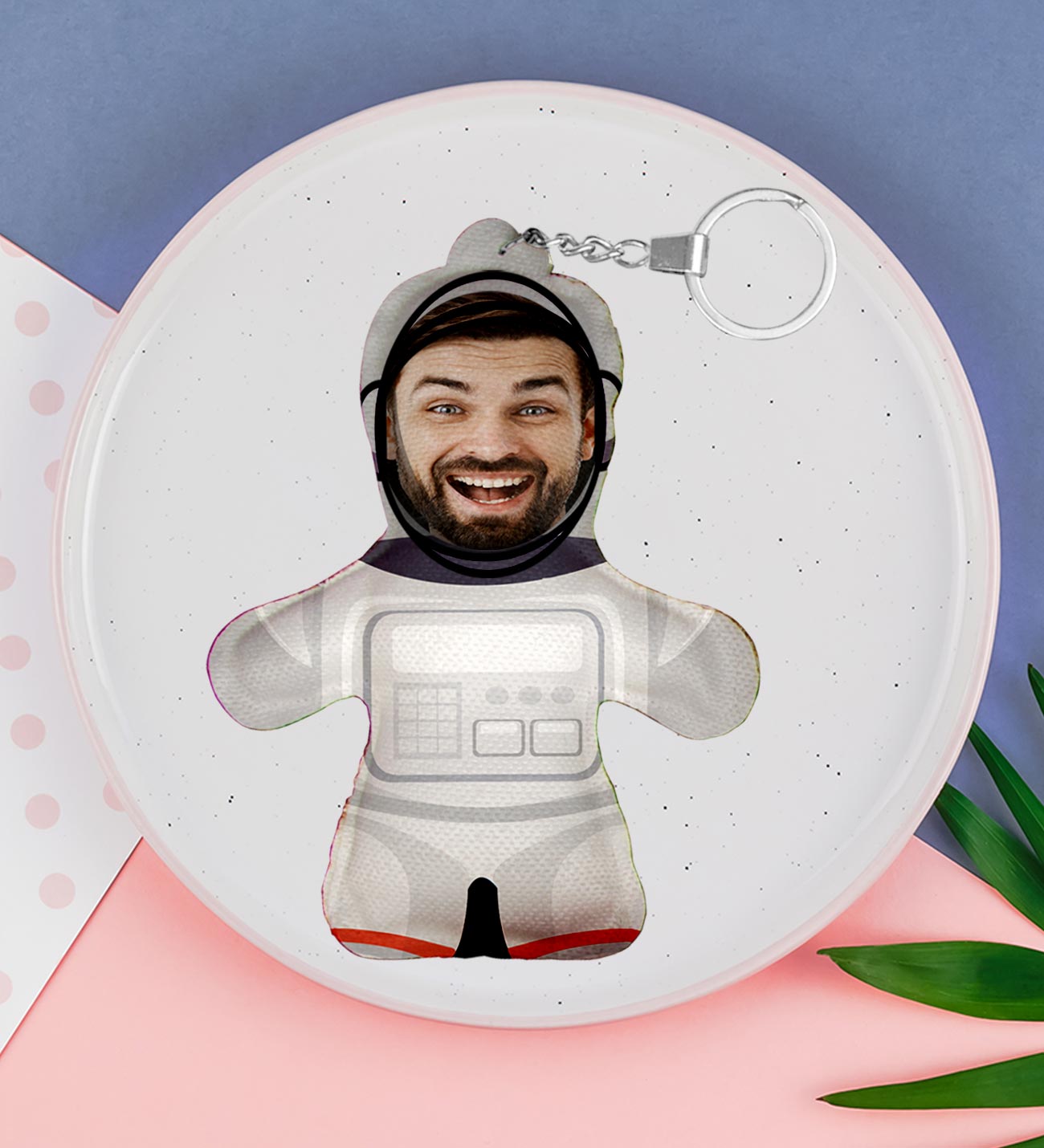 Kişiye Özel Astronot Anahtarlık