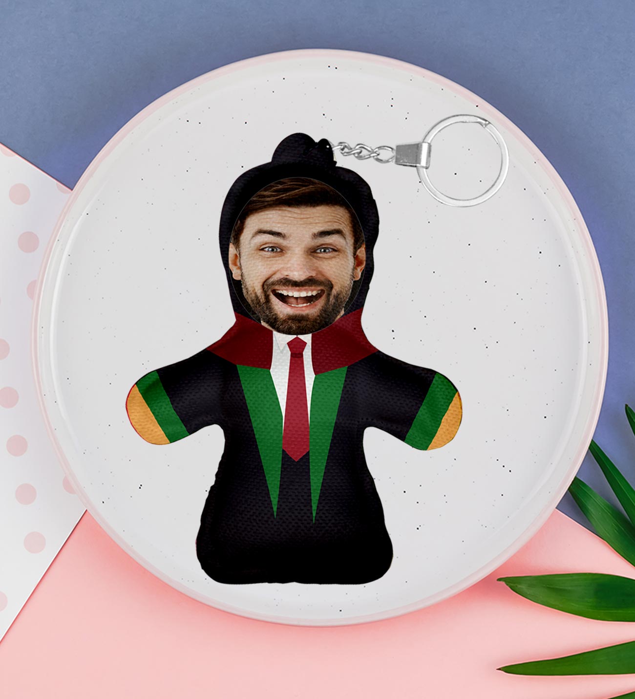 Kişiye Özel Erkek Avukat-Savcı Anahtarlık