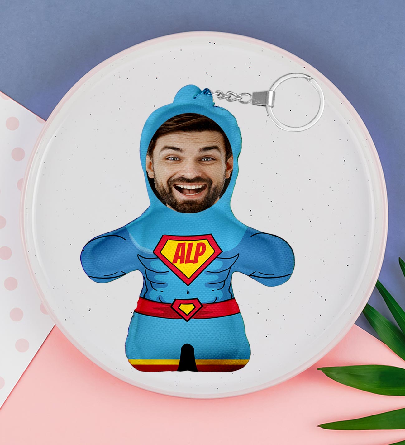 Kişiye Özel Uçan Kahraman Anahtarlık