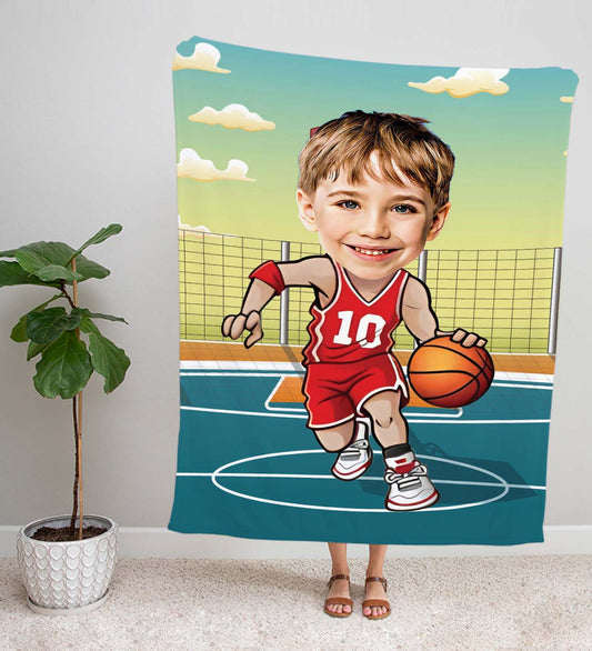 Kişiye Fotoğraflı Sporcu Tasarım TV Battaniyesi 115960