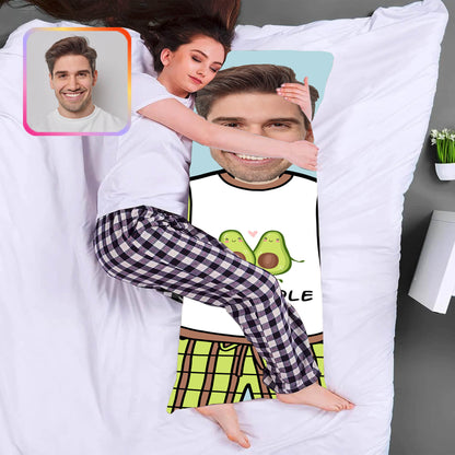 Kişiye Özel Fotoğraflı Sarıl Bana Avocuddle Yastık 116204